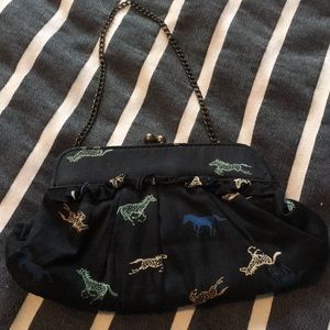 Small Horse Print Handbag
